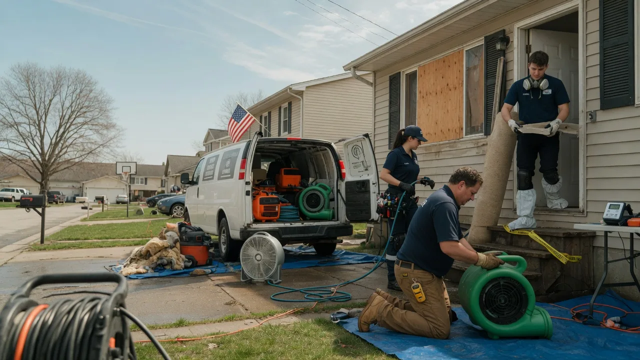 Water Damage Restoration in Frankford, DE near me